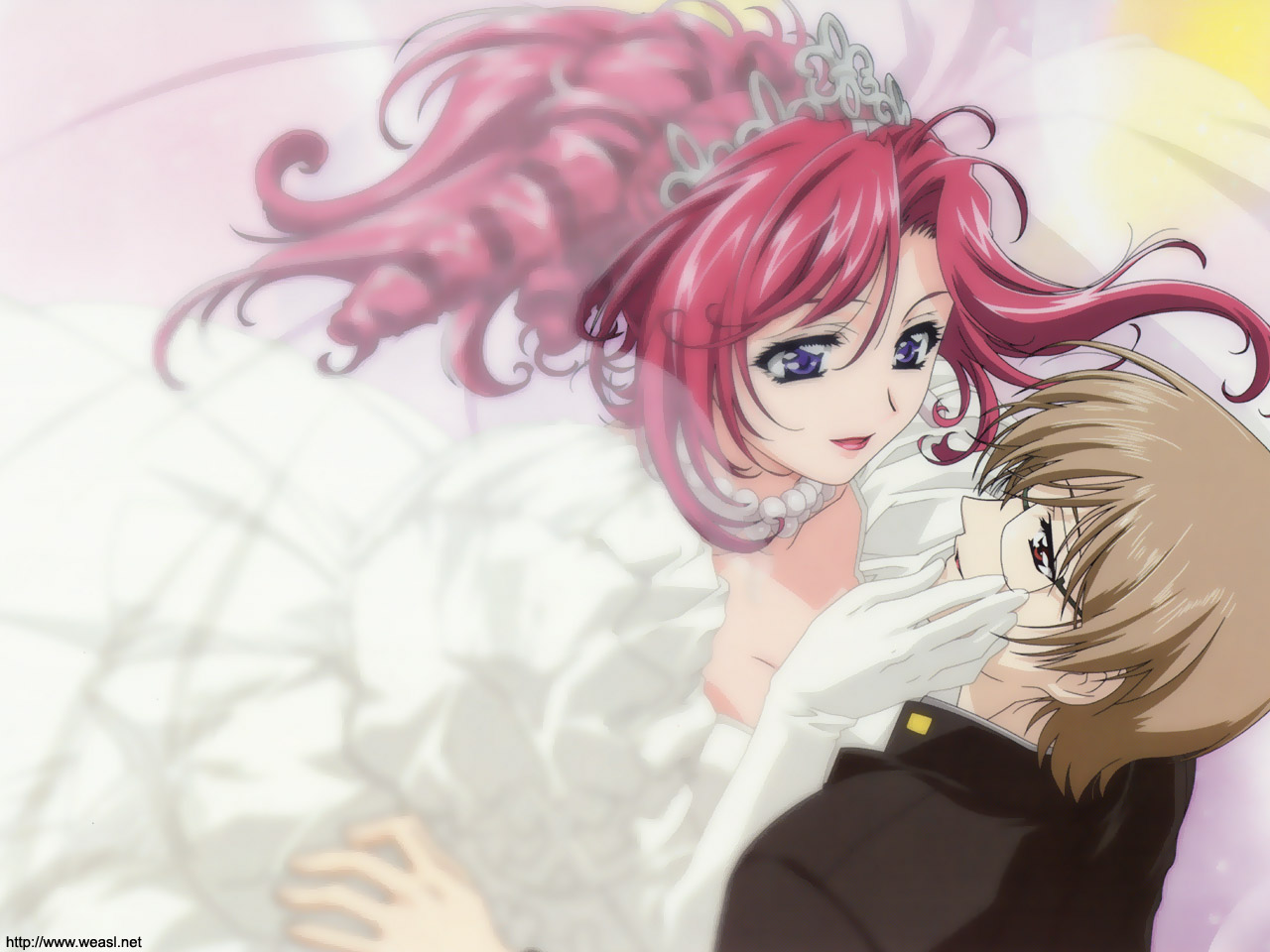 kazami_mizuho, kusanagi_kei, onegai_teacher, wedding, wedding_attire