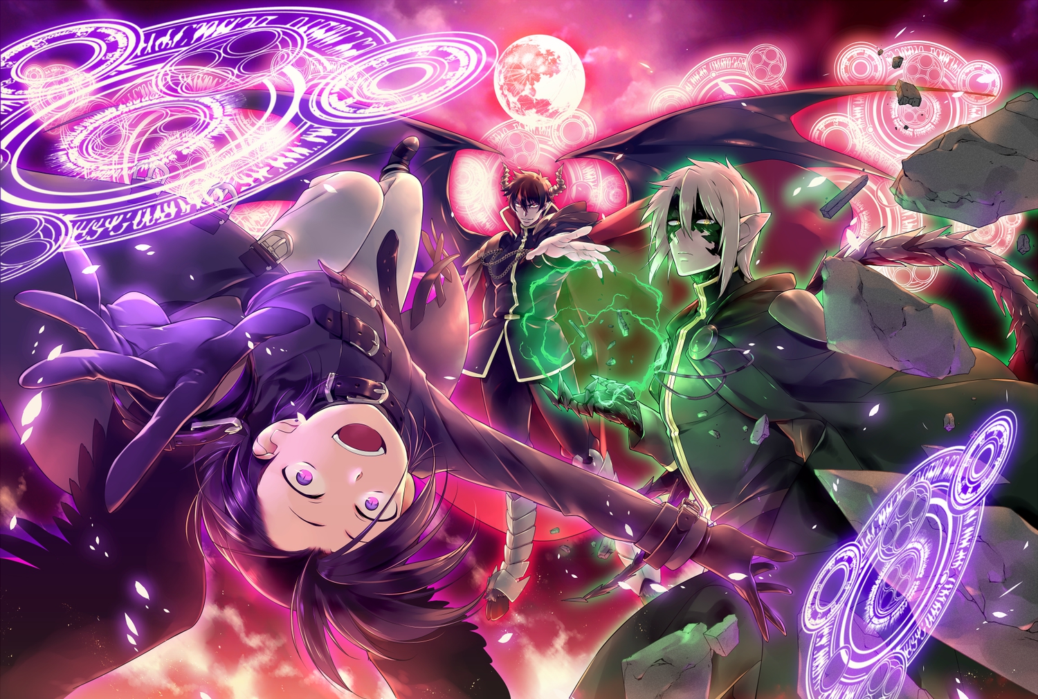 ashiya_shiru, hanzou_urushihara, hataraku_maou-sama!, maou_sadao, tagme