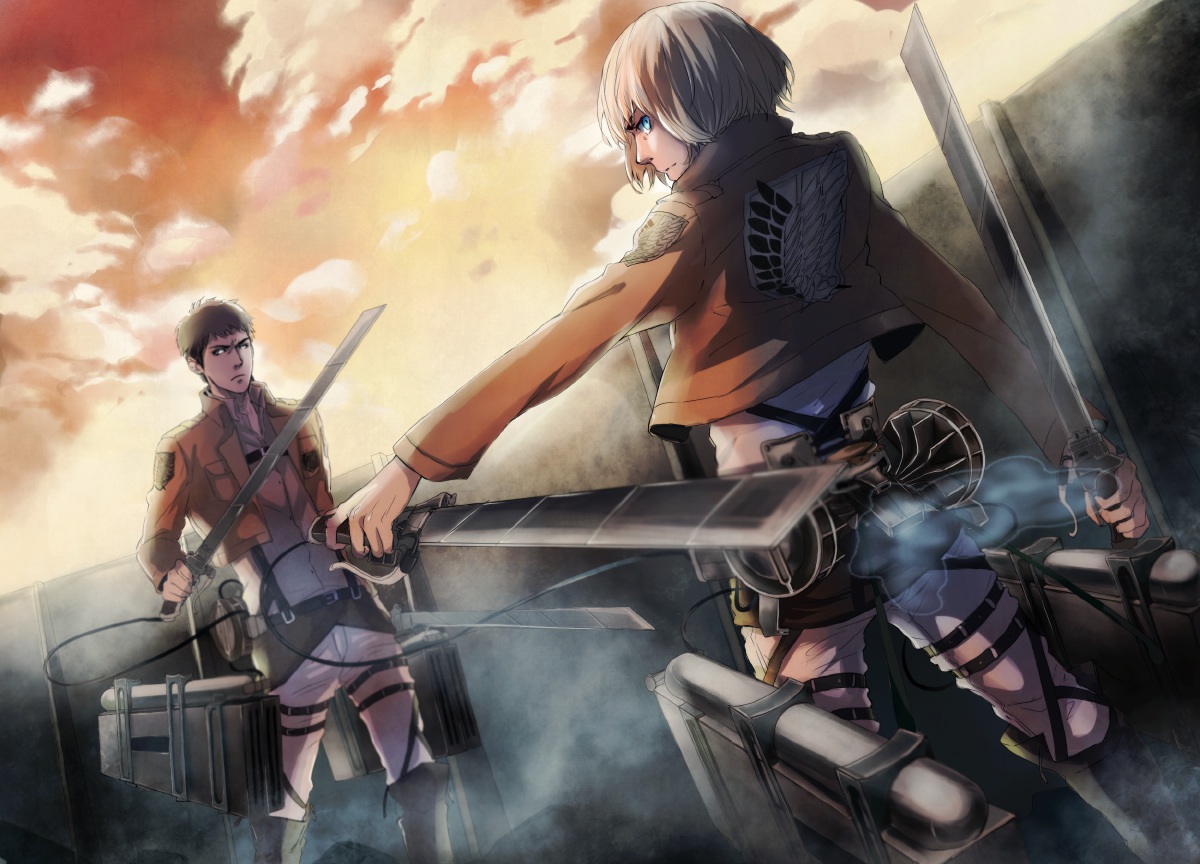 armin_arlert, jean_kirchstein, katagawa_mika, shingeki_no_kyojin