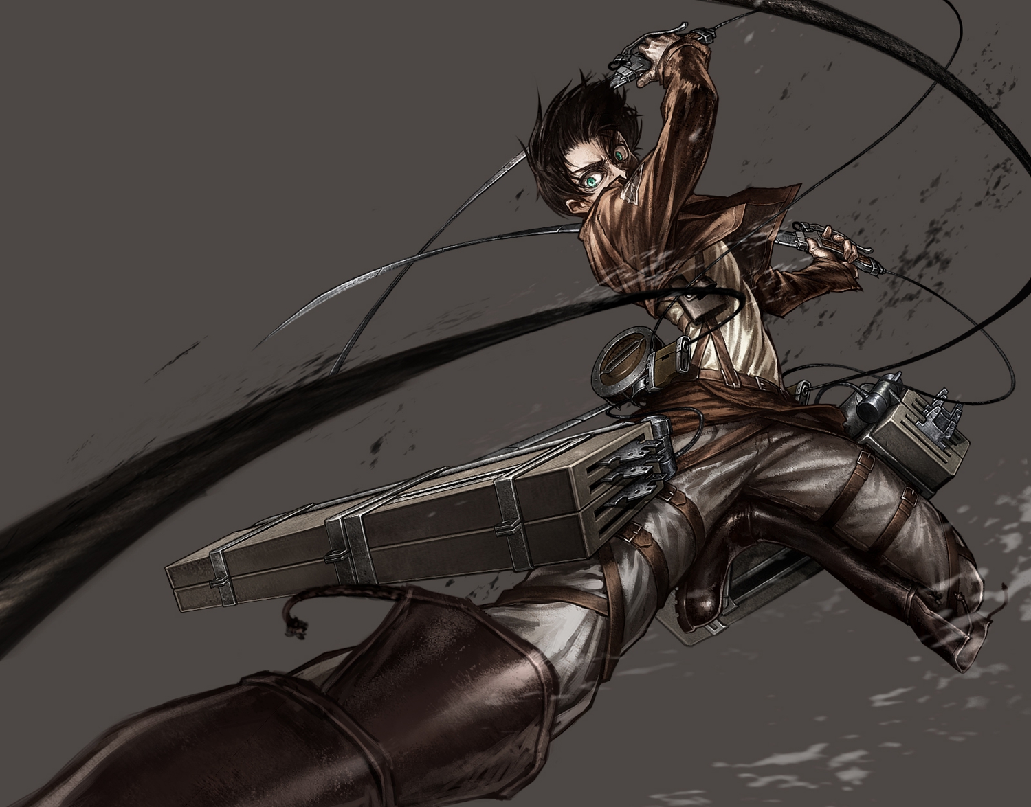 eren_jaeger, lain_(artist), shingeki_no_kyojin