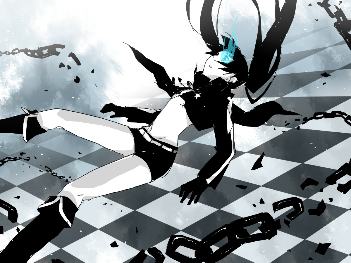 black_hair, black_rock_shooter, catgirl0926, kuroi_mato, tagme