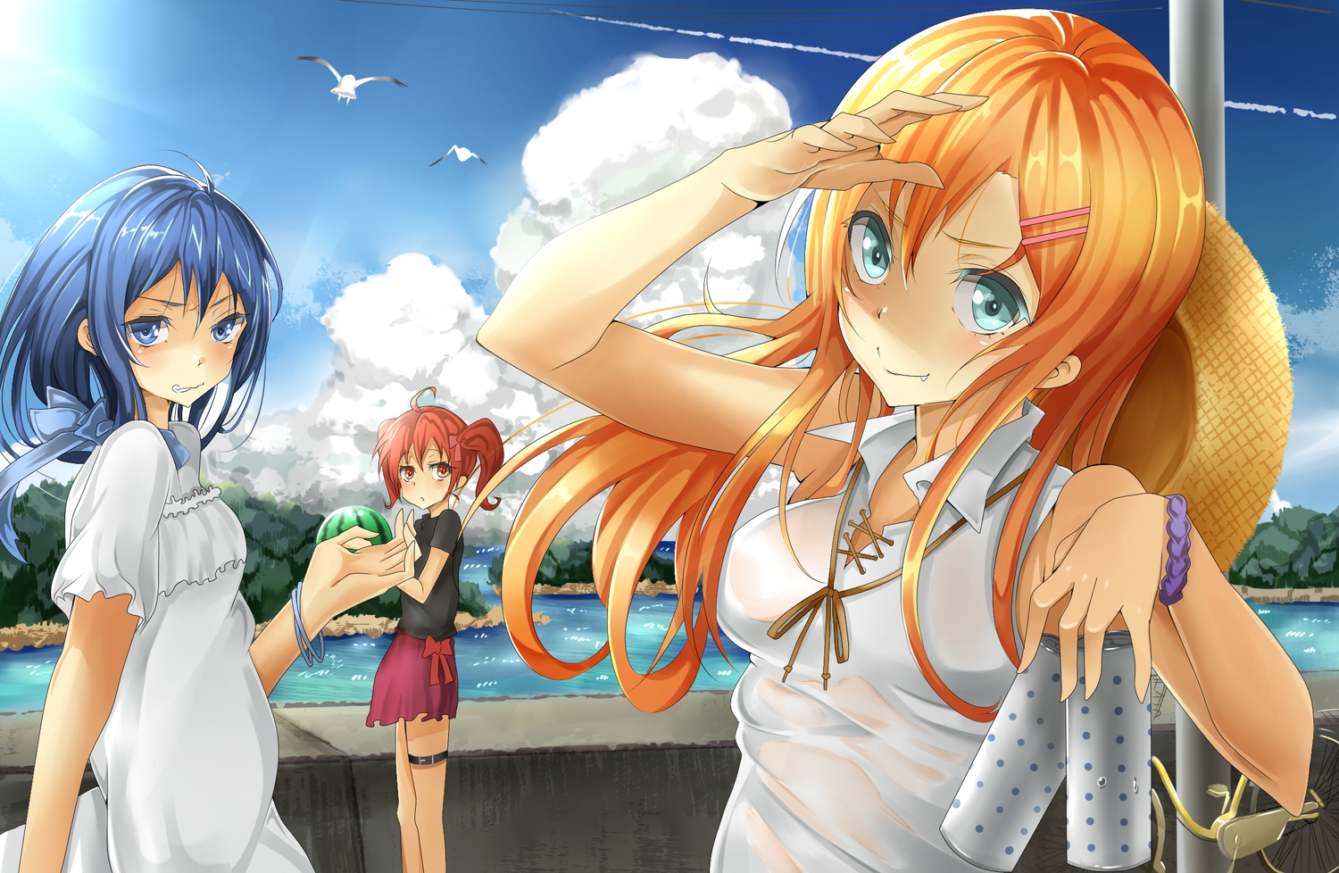 aragaki_ayase, kousaka_kirino, kukkumann, kurusu_kanako, ore_no_imouto_ga_konna_ni_kawaii_wake_ga_nai