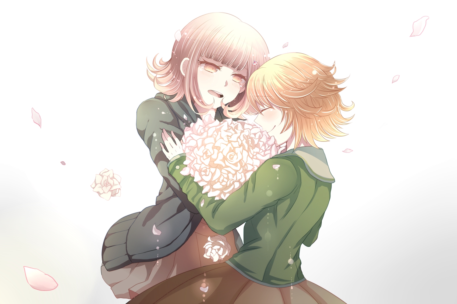dangan-ronpa, dangan-ronpa_2, fujisaki_chihiro, hebiichigo_(kiichi_02), nanami_chiaki