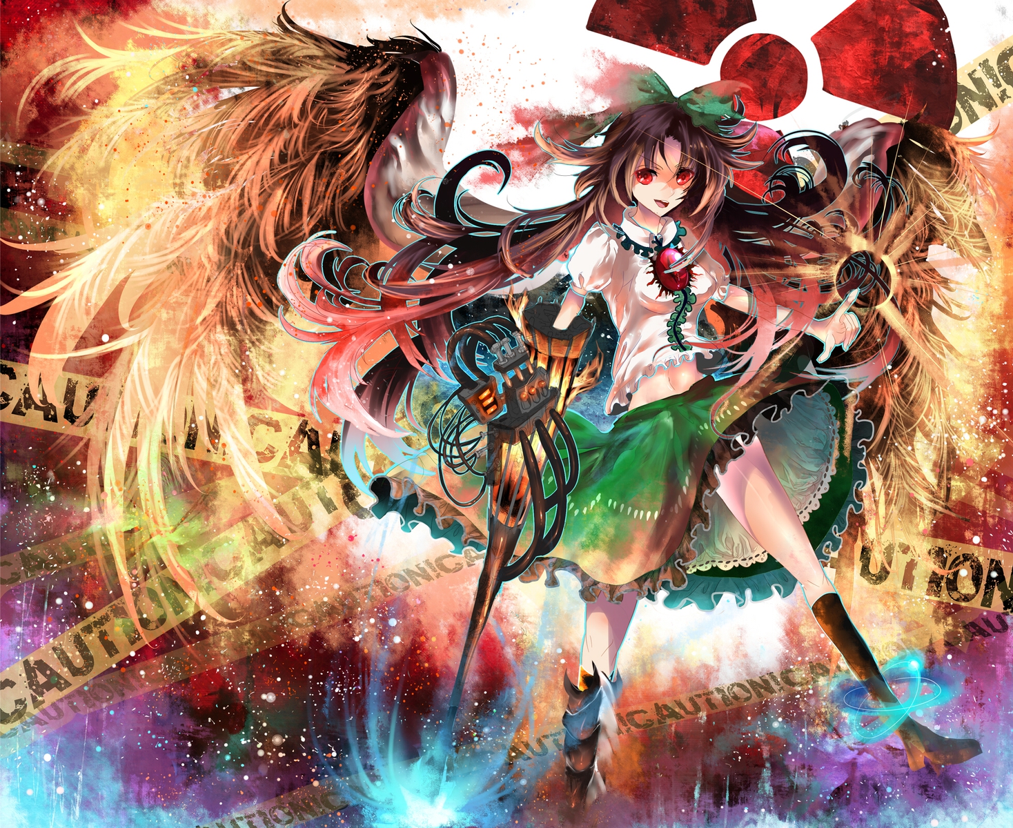 hoshika_ranoe, reiuji_utsuho, touhou