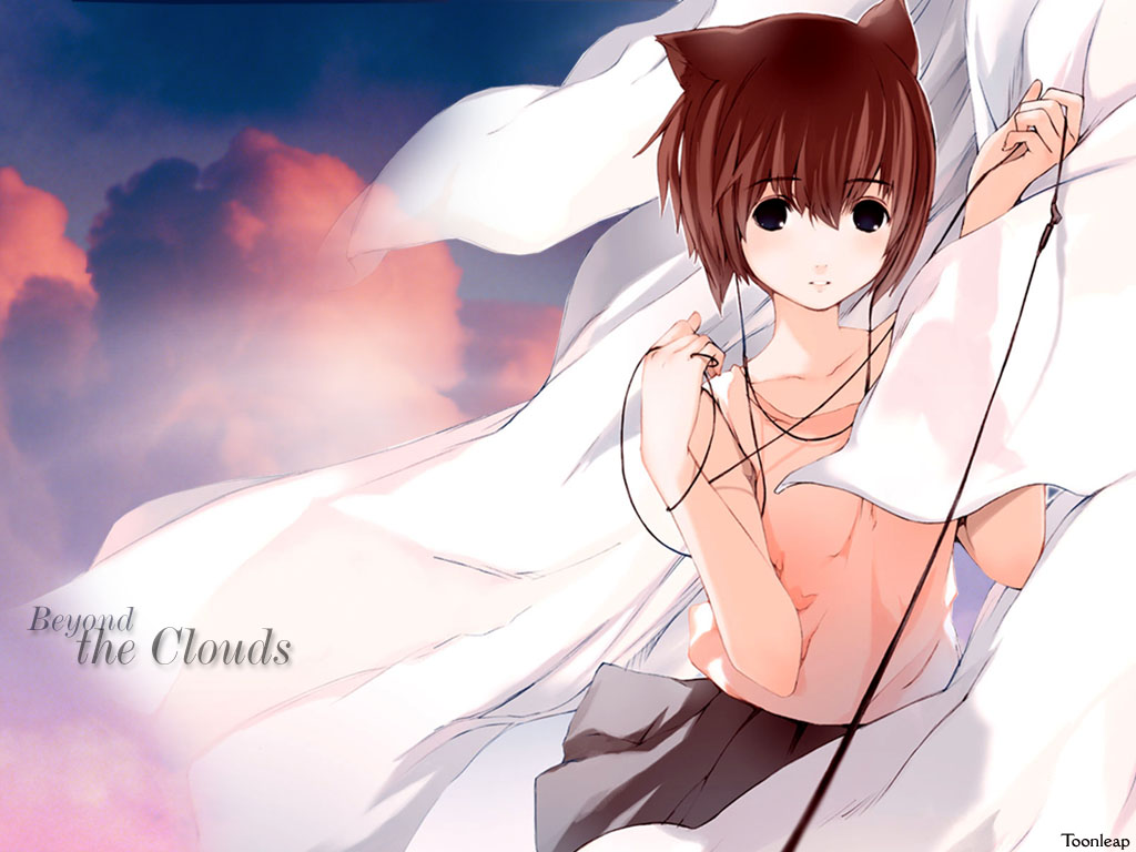 animal_ears, catgirl, headphones, houden_eizou, original, wakusei_girl