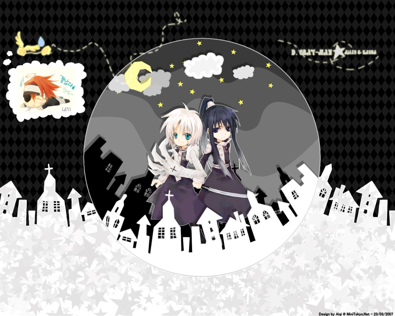 allen_walker, d.gray-man, kanda_yuu, lavi