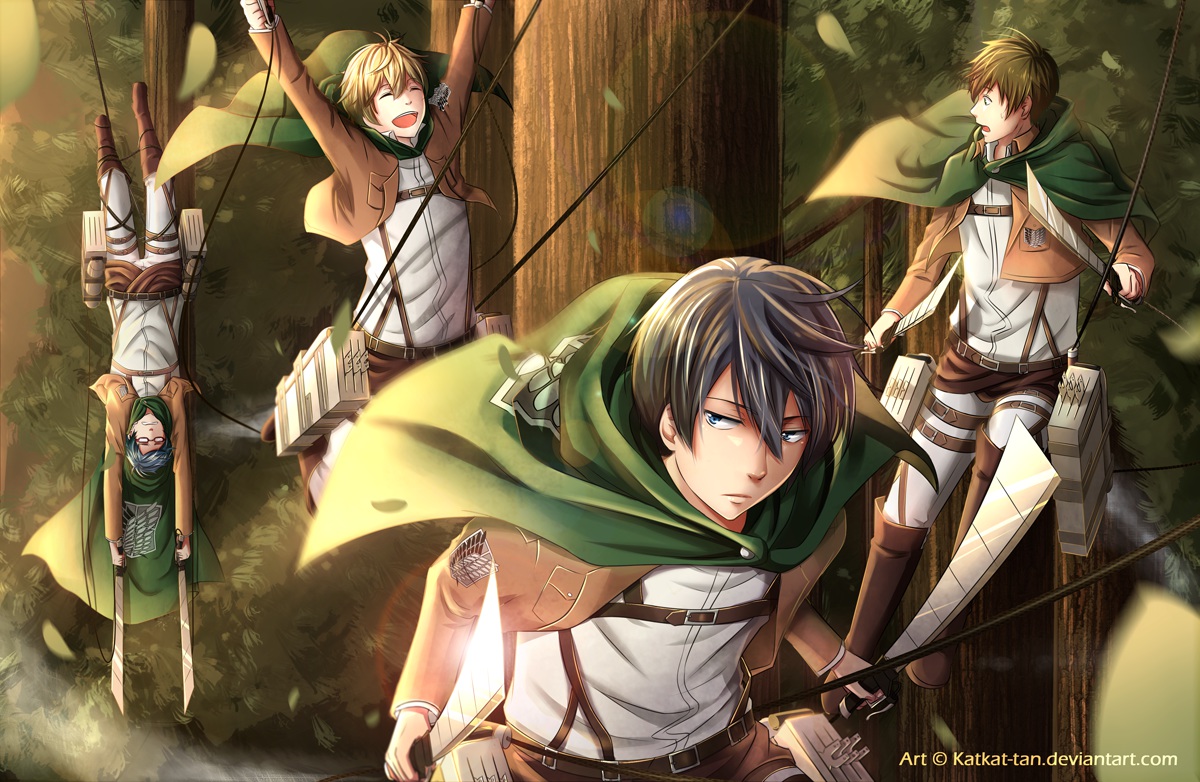 all_male, black_hair, blonde_hair, blue_eyes, blue_hair, boots, brown_hair, cape