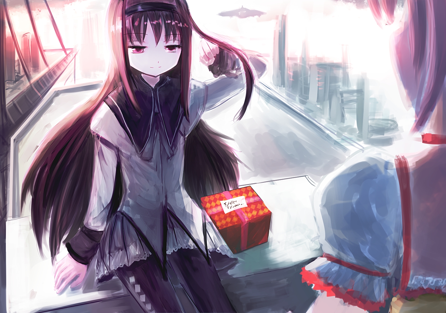 akemi_homura, helrouis, kaname_madoka, mahou_shoujo_madoka_magica