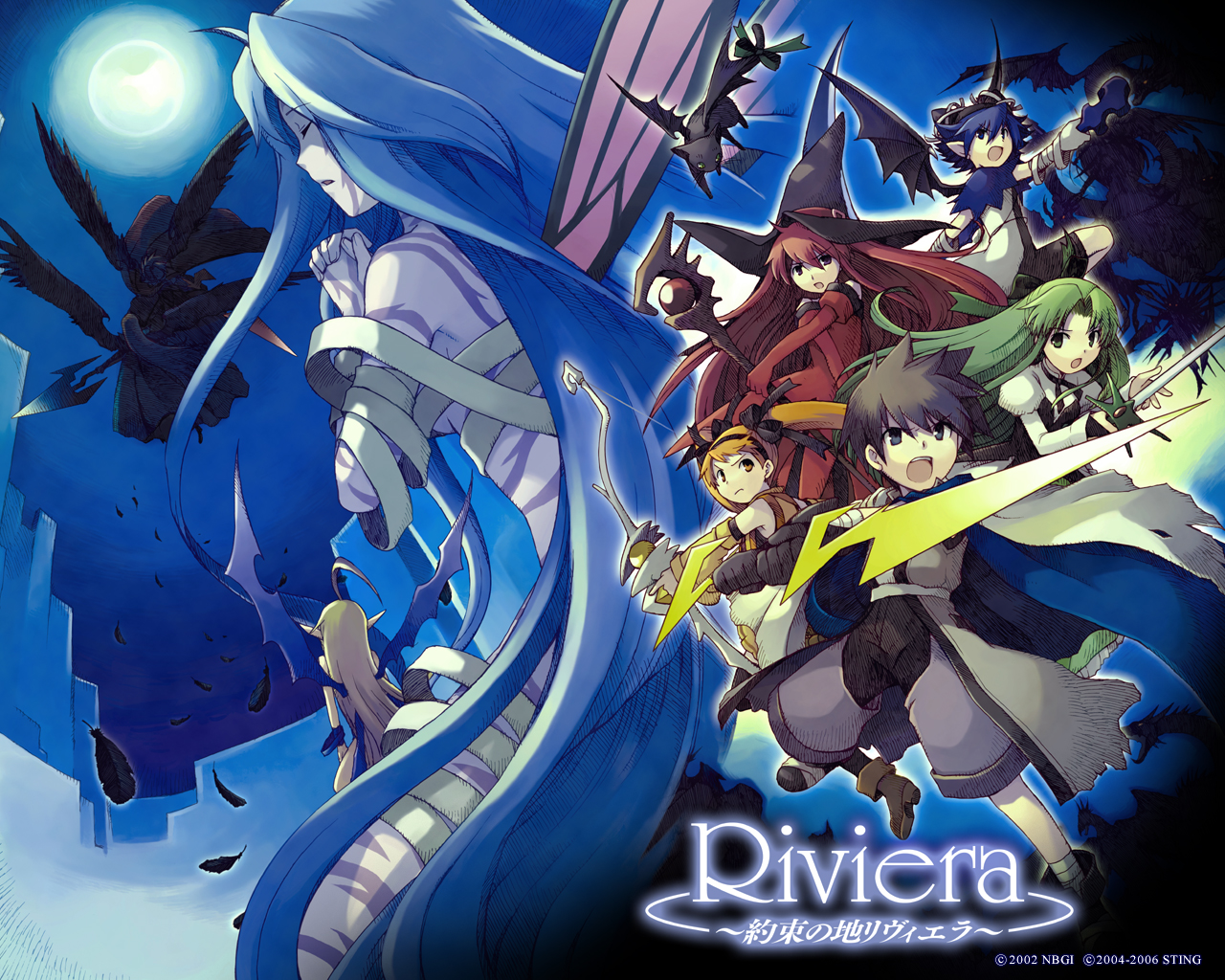 cierra, ein_(riviera), fia_(riviera), ledah_rozwelli, lina_(riviera), malice_ructor, riviera, rose_(riviera)
