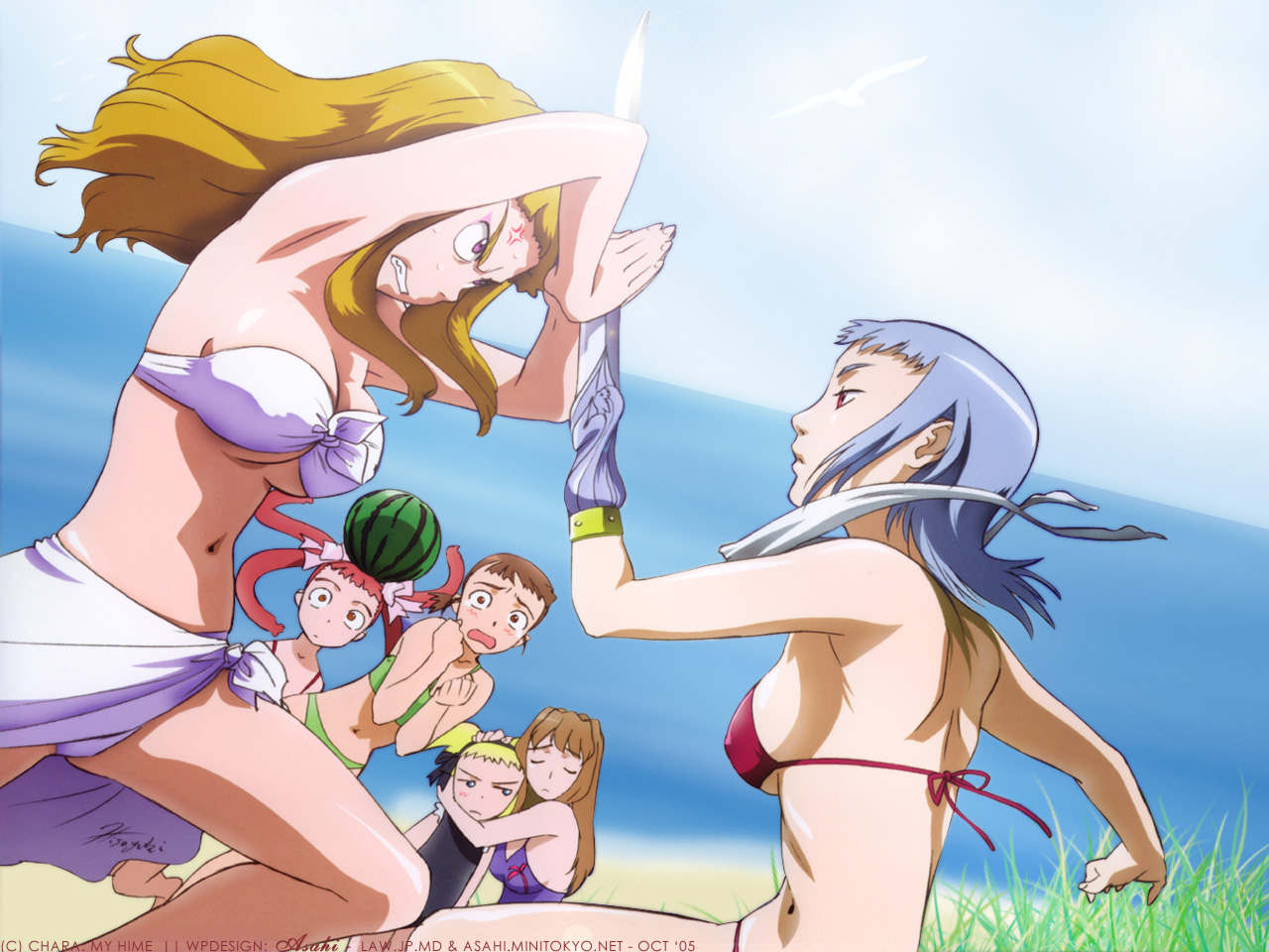 alyssa_searrs, fujino_shizuru, higurashi_akane, mai-hime, miyu_greer, munakata_shiho, suzushiro_haruka