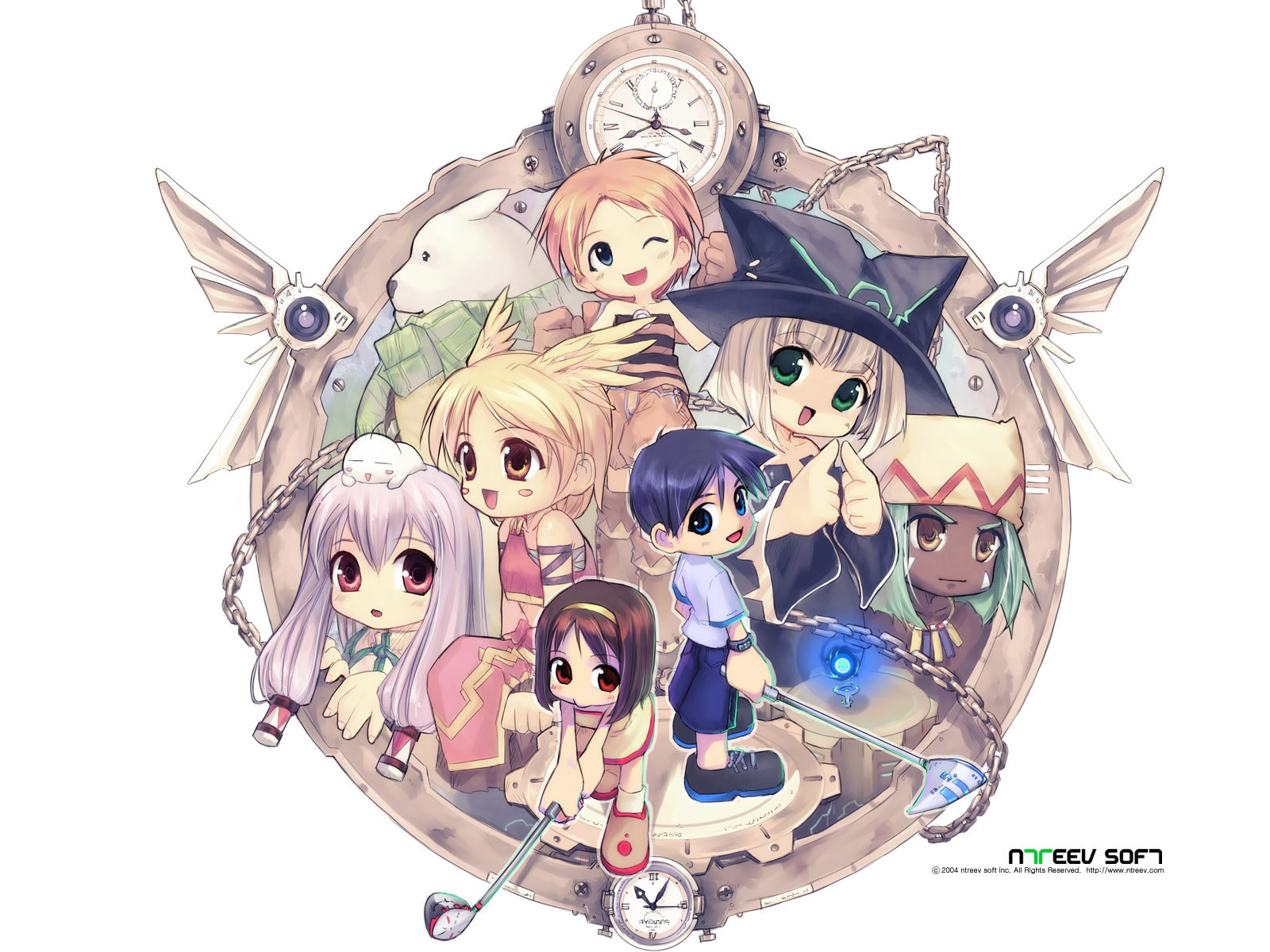 brie, hat, lola, pangya, pipin, scout, tiki, titanboo