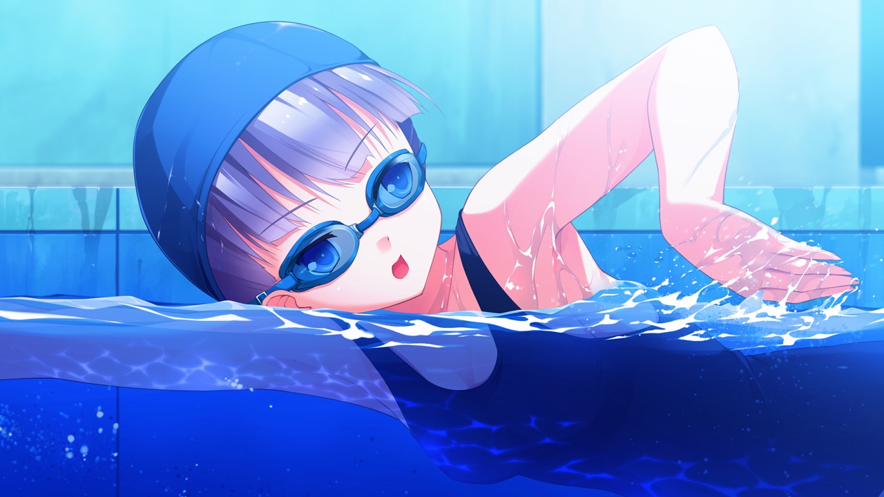 blue_eyes, game_cg, goggles, hat, ichiban_janakya_dame_desu_ka?, kinta_(distortion), mitsuki_ruri, rosebleu