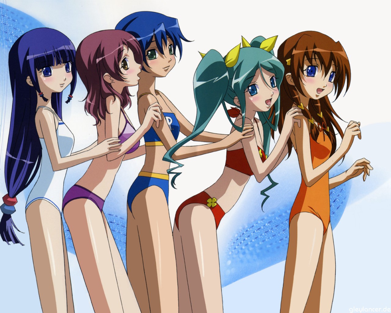 kuroki_manatsu, munakata_michiru, tachibana_ichika, takamura_keiko, takigawa_satsuki, uta-kata
