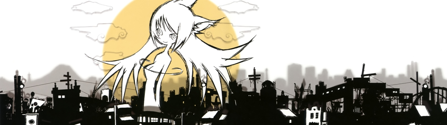 building, city, dualscreen, hanekawa_tsubasa, monogatari_(series), ueda_hajime
