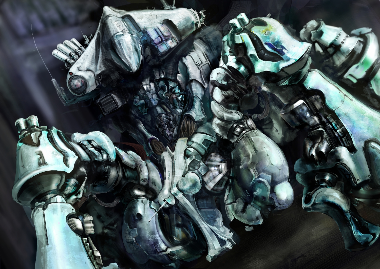 kabihuton, mecha, original