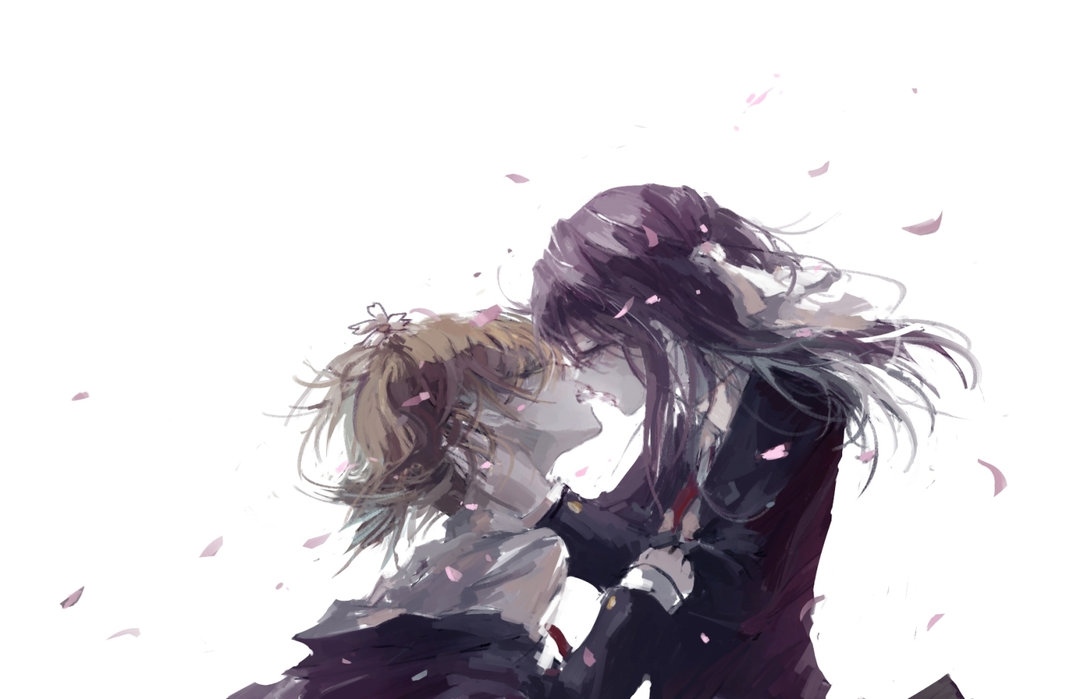 kiss, petals, sakura_trick, shoujo_ai, sonoda_yuu, stu_dts, takayama_haruka