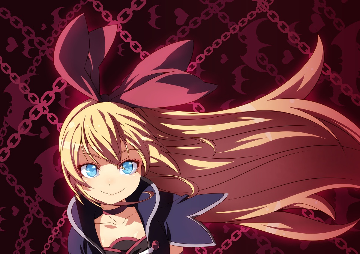 blonde_hair, blue_eyes, choker, dokidoki!_precure, long_hair, precure, regina, tasaka_shinnosuke