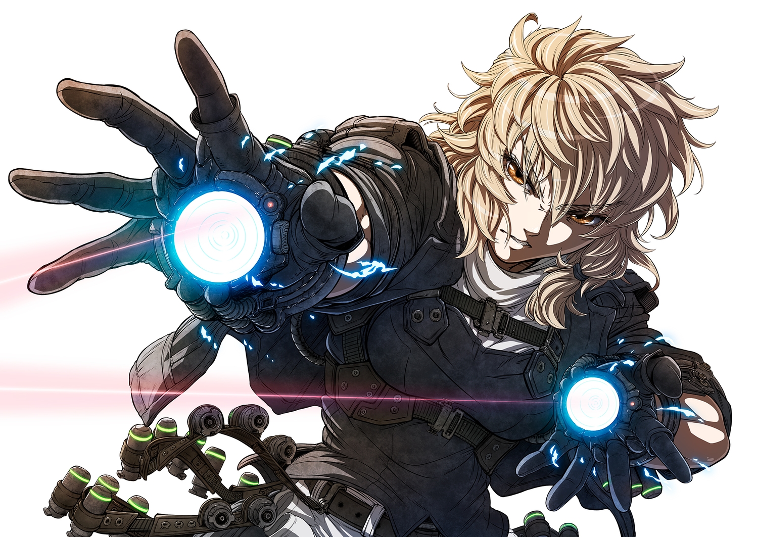 blonde_hair, gloves, imizu_(nitro_unknown), kirisame_marisa, touhou, weapon, yellow_eyes
