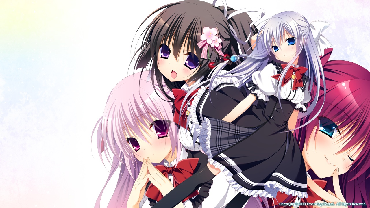 ayashiro_kagari, black_hair, blue_eyes, bow, front_wing, game_cg, innocent_girl, long_hair