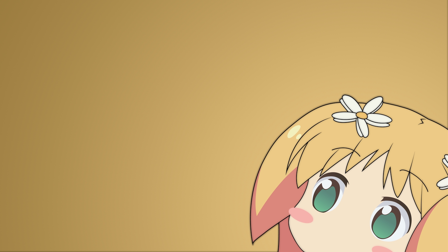 blonde_hair, blush, sakura_trick, short_hair, sonoda_yuu, vector