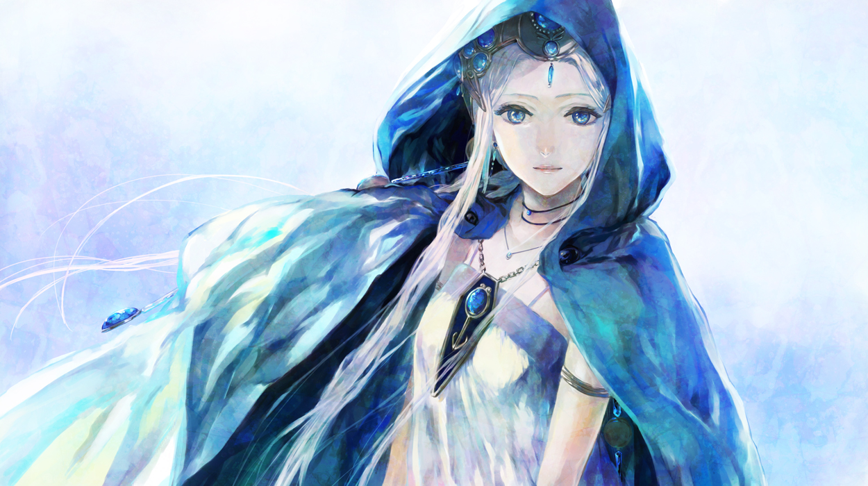 blue_eyes, fantastic_children, necklace, tina_(fantastic_children), white_hair, yaku_(ziroken)