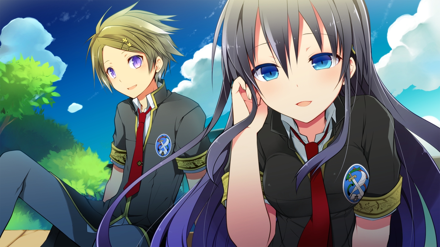 black_hair, kamiyoshi_rika, male, original, school_uniform, tie