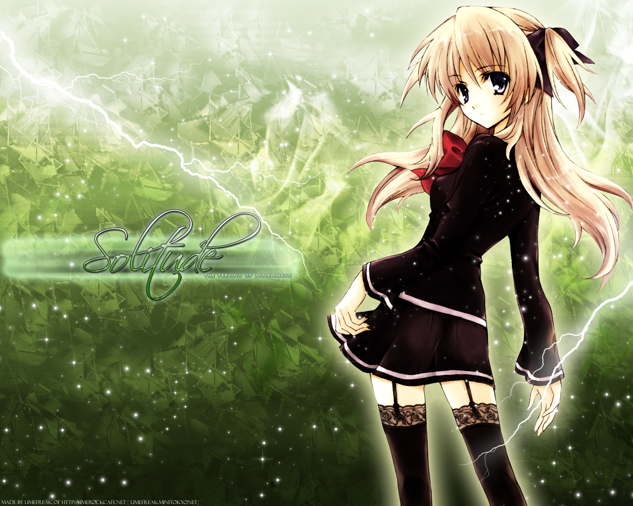 blonde_hair, garter, gray_eyes, quiz_magic_academy, school_uniform, shalon, stockings, yukiwo