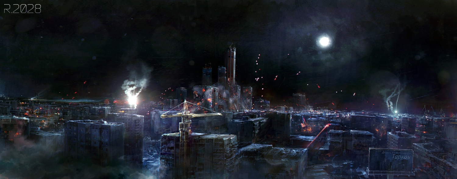 building, city, dark, dualscreen, night, no_humans, original, scenic