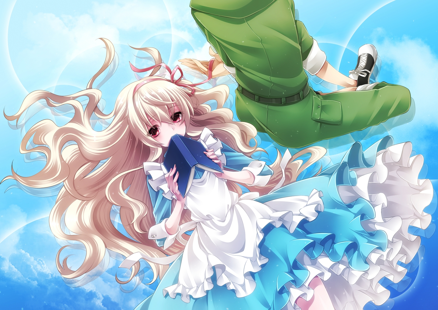 kagerou_project, kozakura_mary, maid, seto_kousuke, takamiya_ren