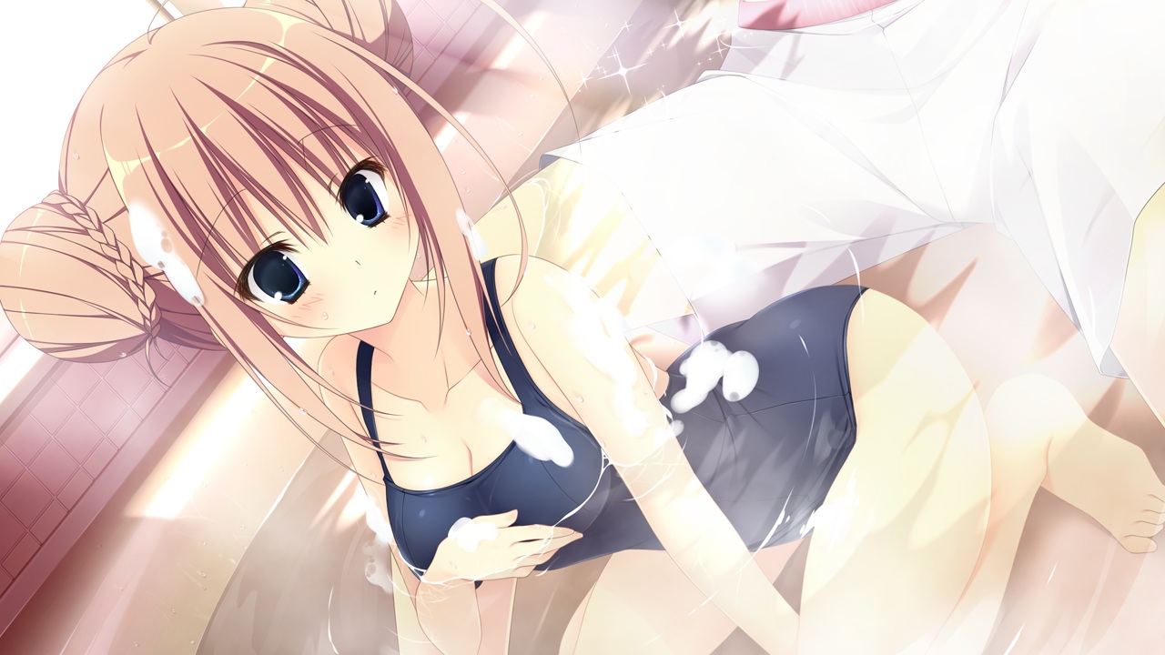 bath, bathtub, brown_hair, game_cg, inugami_kira, majo_koi_nikki, nanno_alice, qoobrand