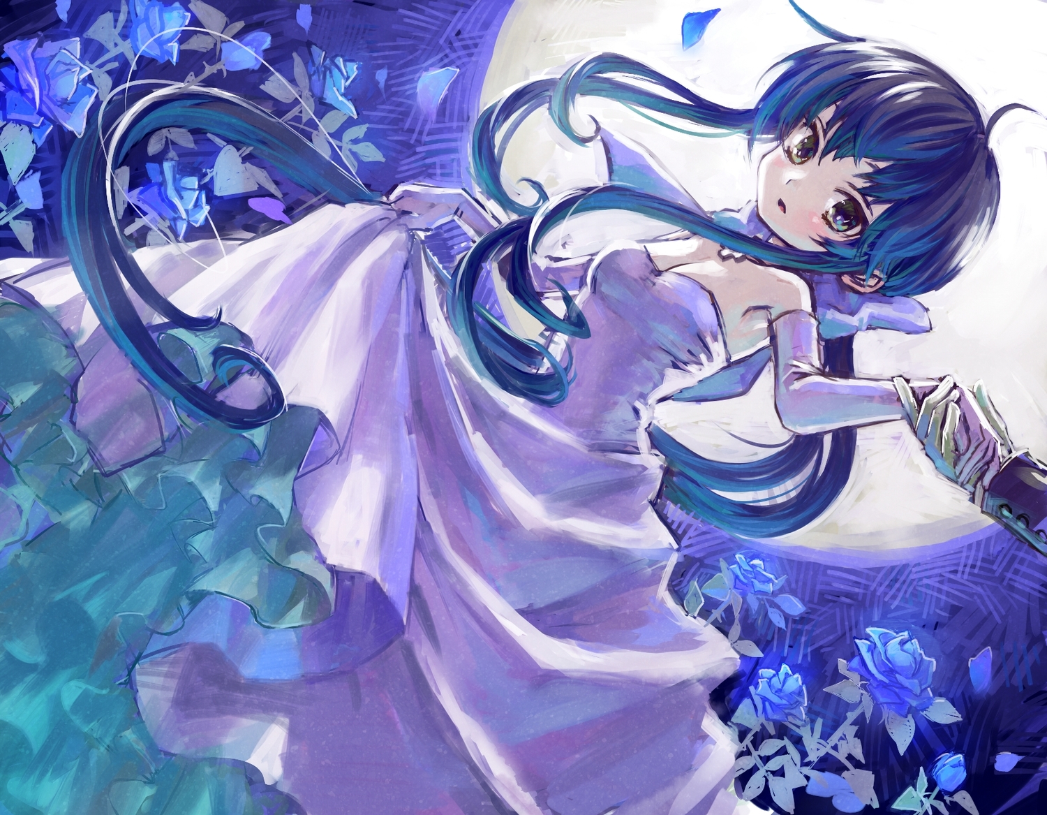 flowers, kanon, kawasumi_mai, ribbons, tagme