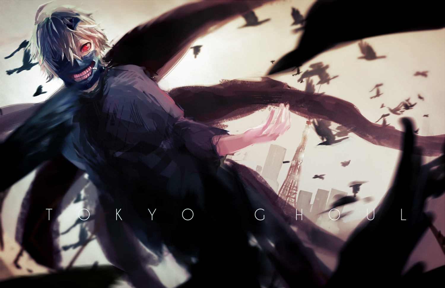 all_male, hassan_(sink916), kaneki_ken, male, mask, red_eyes, tokyo_ghoul