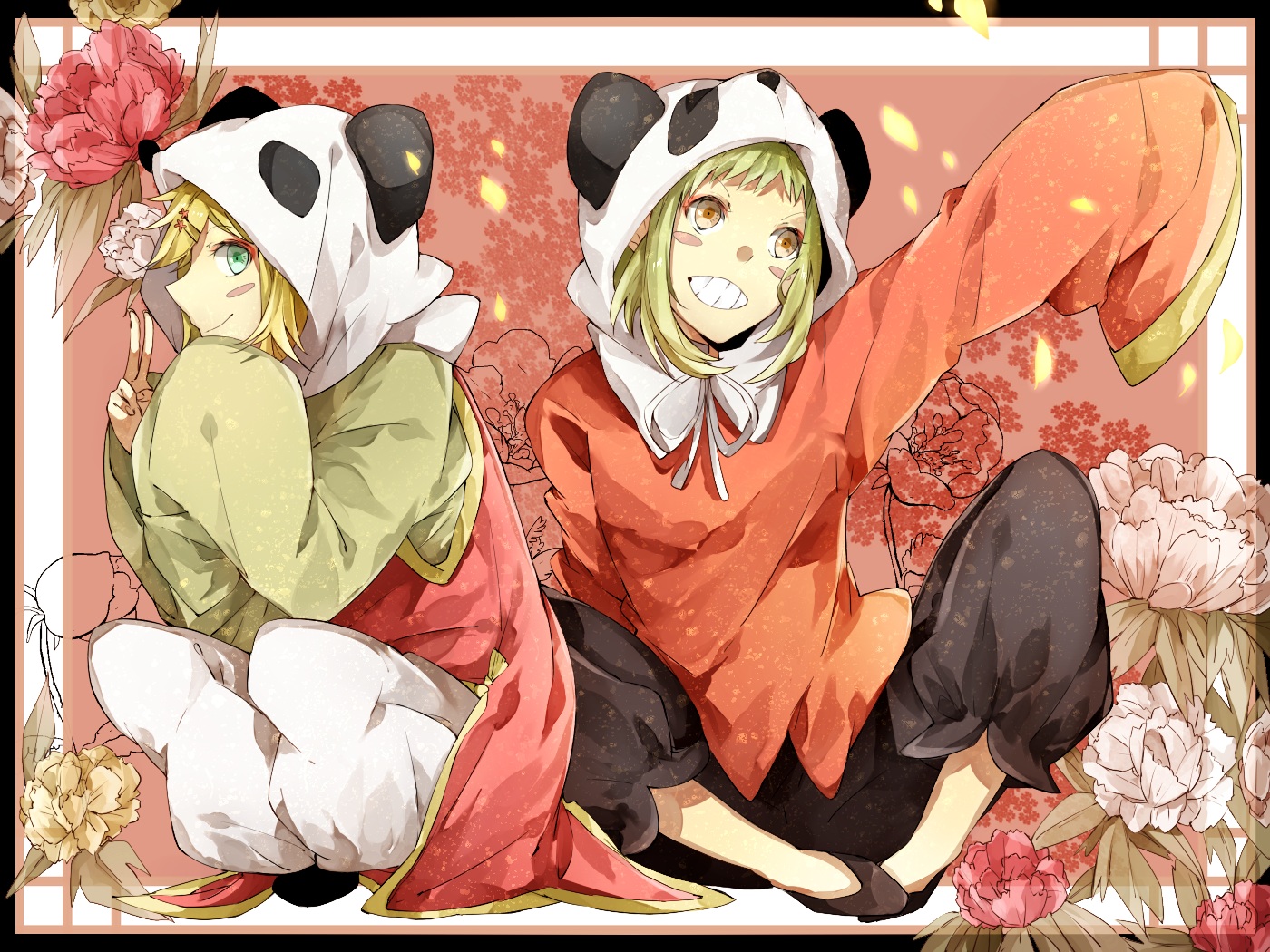 gumi, kagamine_rin, manako_(manatera), vocaloid