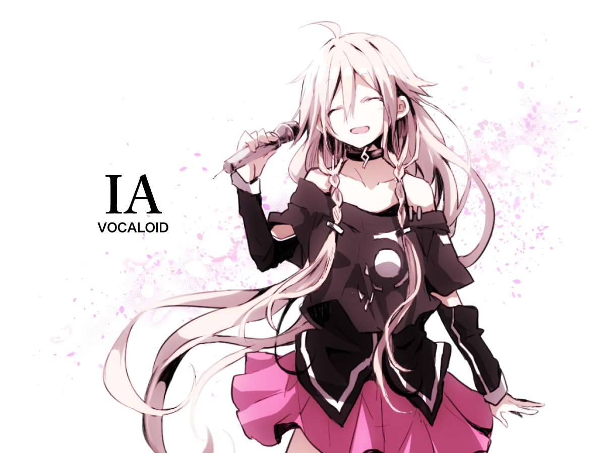 ia, microphone, ryukadomatsu, vocaloid