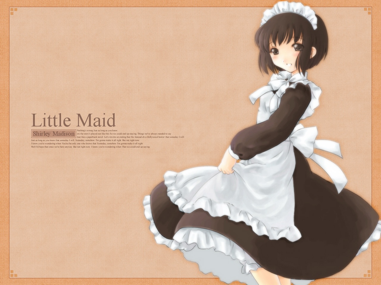 brown, maid, shirley_madison, shirley_(manga)