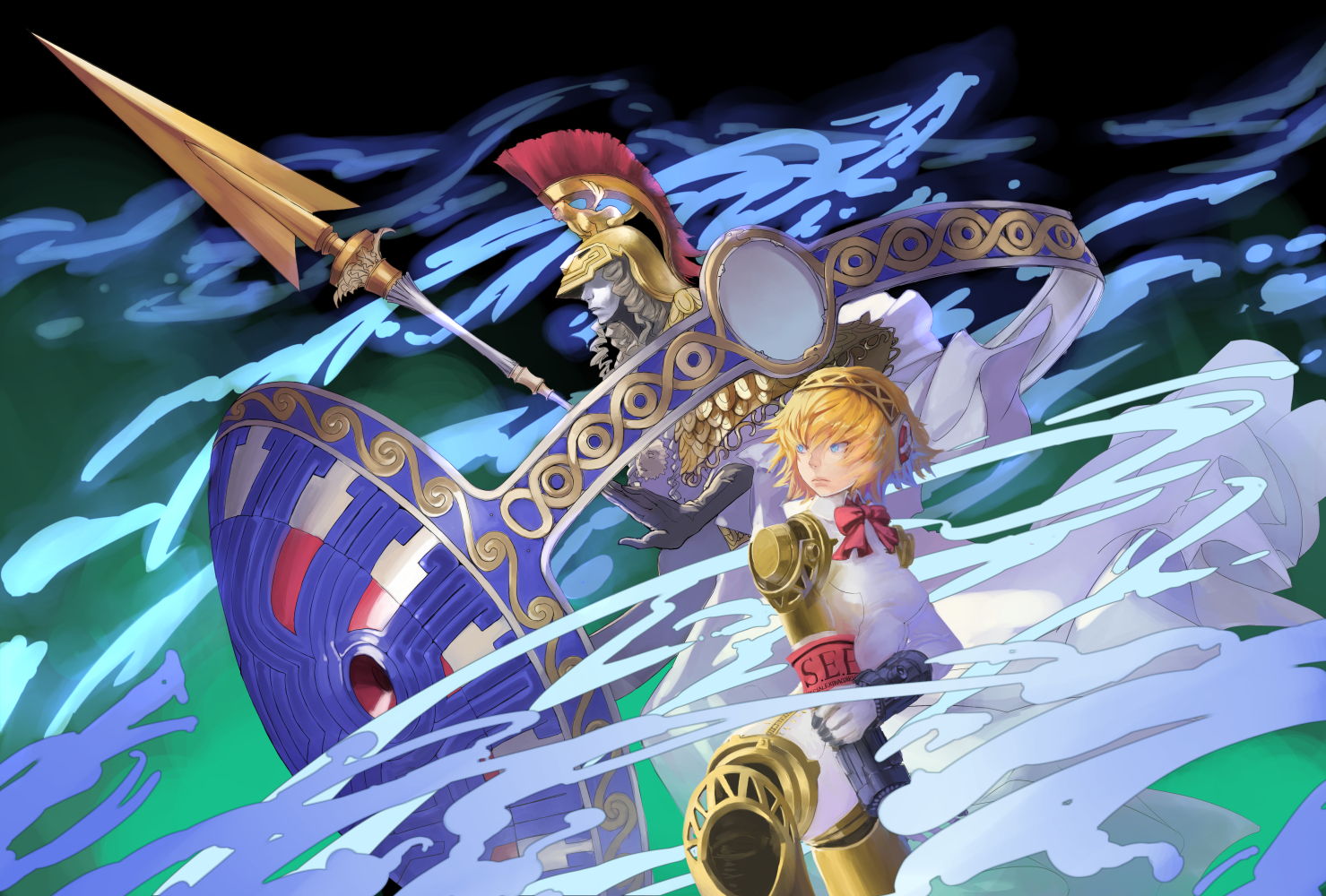 aegis, athena_(megami_tensei), kansou_samehada, persona, persona_3