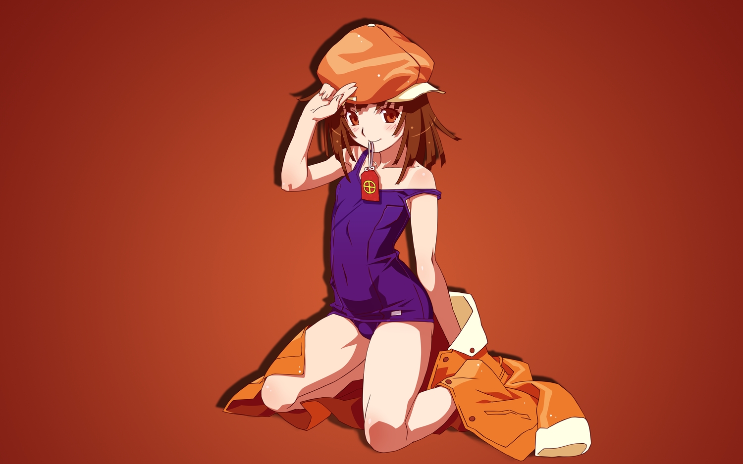 bakemonogatari, monogatari_(series), school_swimsuit, sengoku_nadeko, swimsuit, vector, watanabe_akio