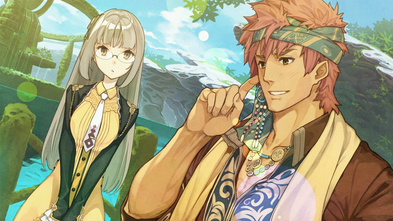 atelier_shallie:alchemists_of_the_dusk_sea, game_cg, linca, male, raoul_pireit