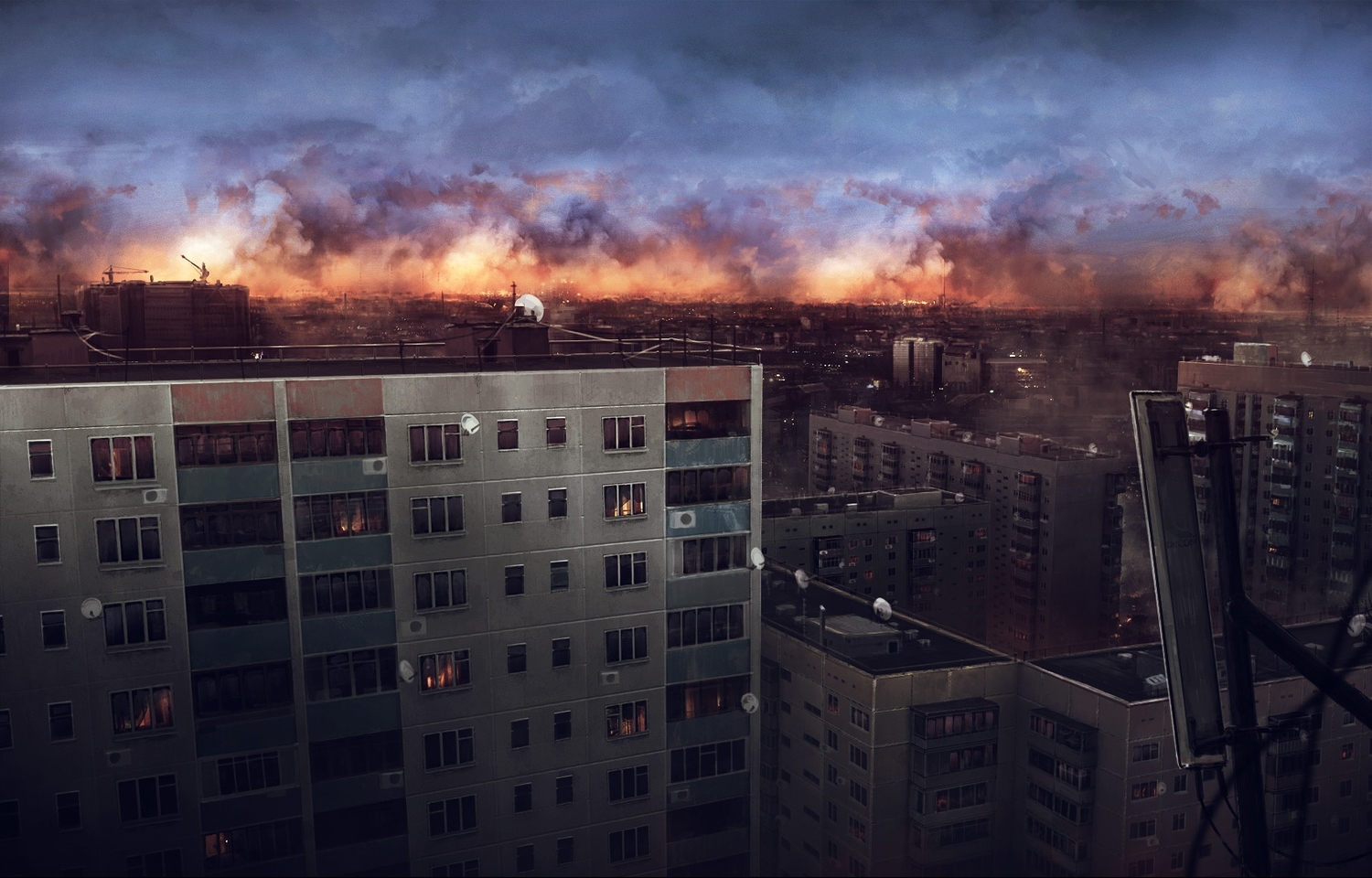 building, city, clouds, jpeg_artifacts, no_humans, original, scenic, sky