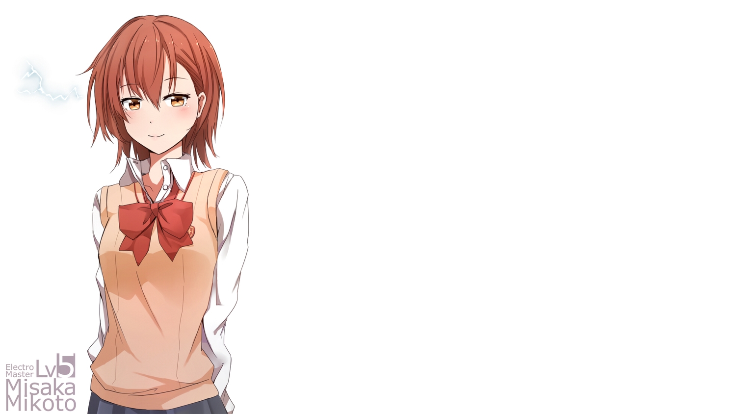 blush, brown_hair, ido_(teketeke), misaka_mikoto, ribbons, school_uniform, to_aru_kagaku_no_railgun, to_aru_majutsu_no_index