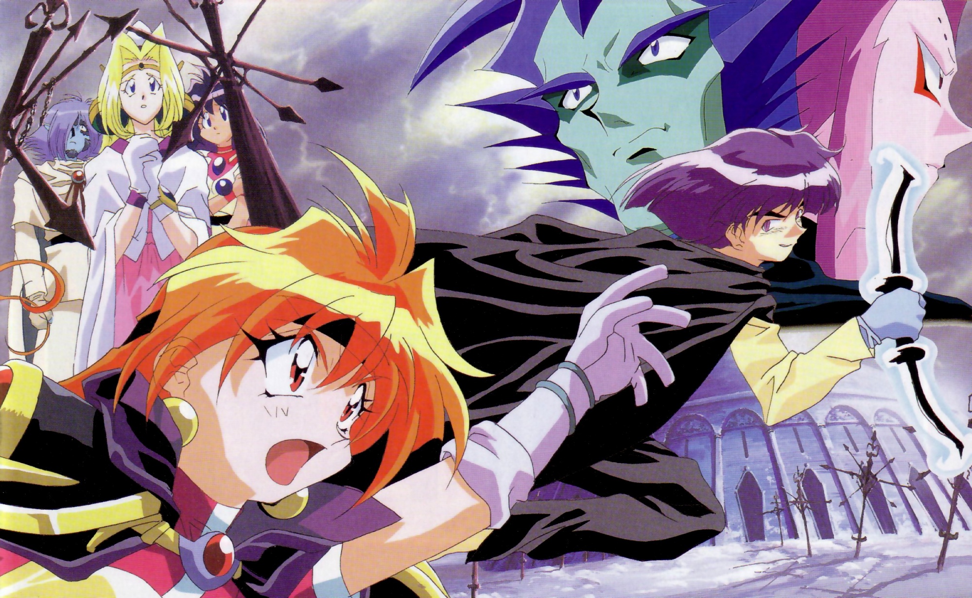 amelia_wil_tesla_seyruun, filia_ul_copt, lina_inverse, slayers, xelloss_metallium, zelgadiss_graywords