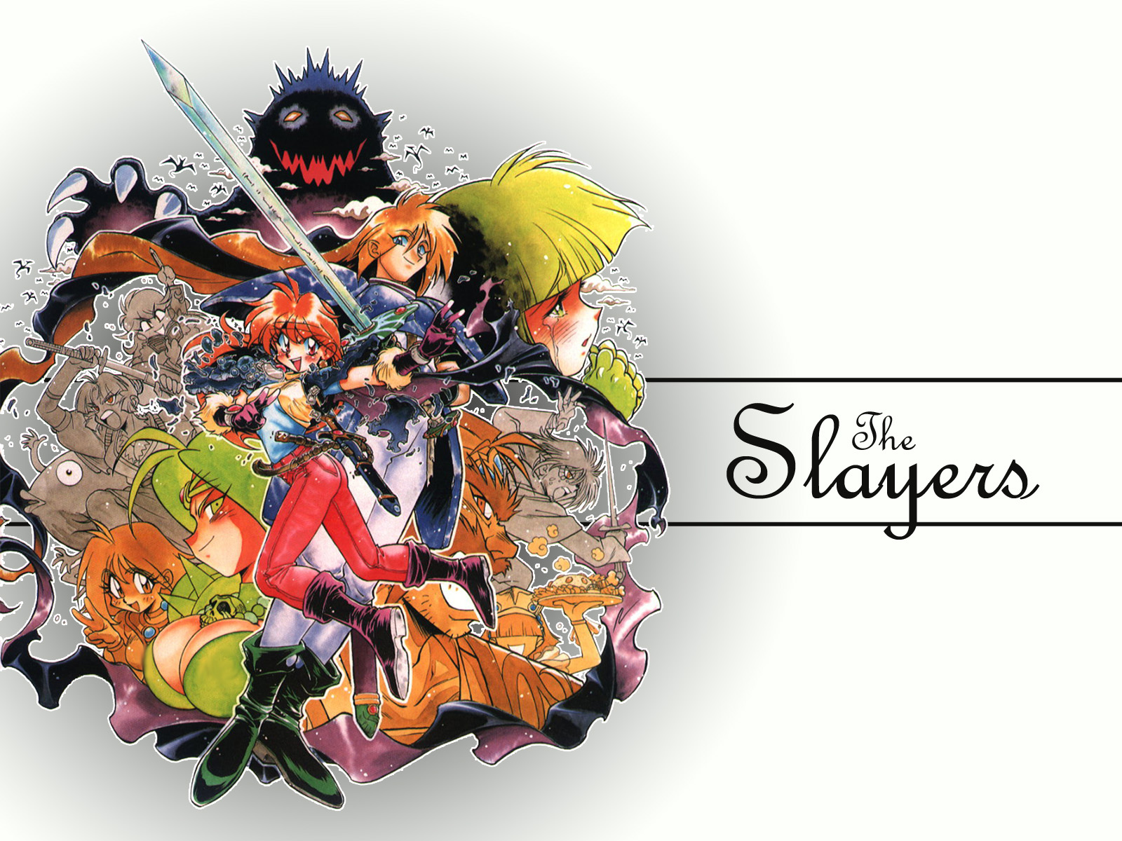 amelia_wil_tesla_seyruun, gourry_gabriev, lina_inverse, luna_inverse, naga_the_serpent, philionel_seyruun, slayers, sylphiel_nels_rada