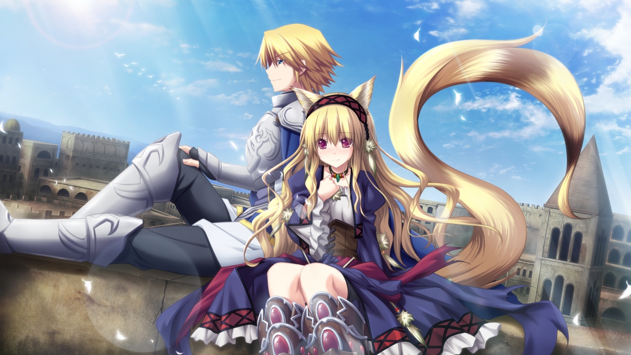 animal_ears, eushully, foxgirl, game_cg, madou_koukaku