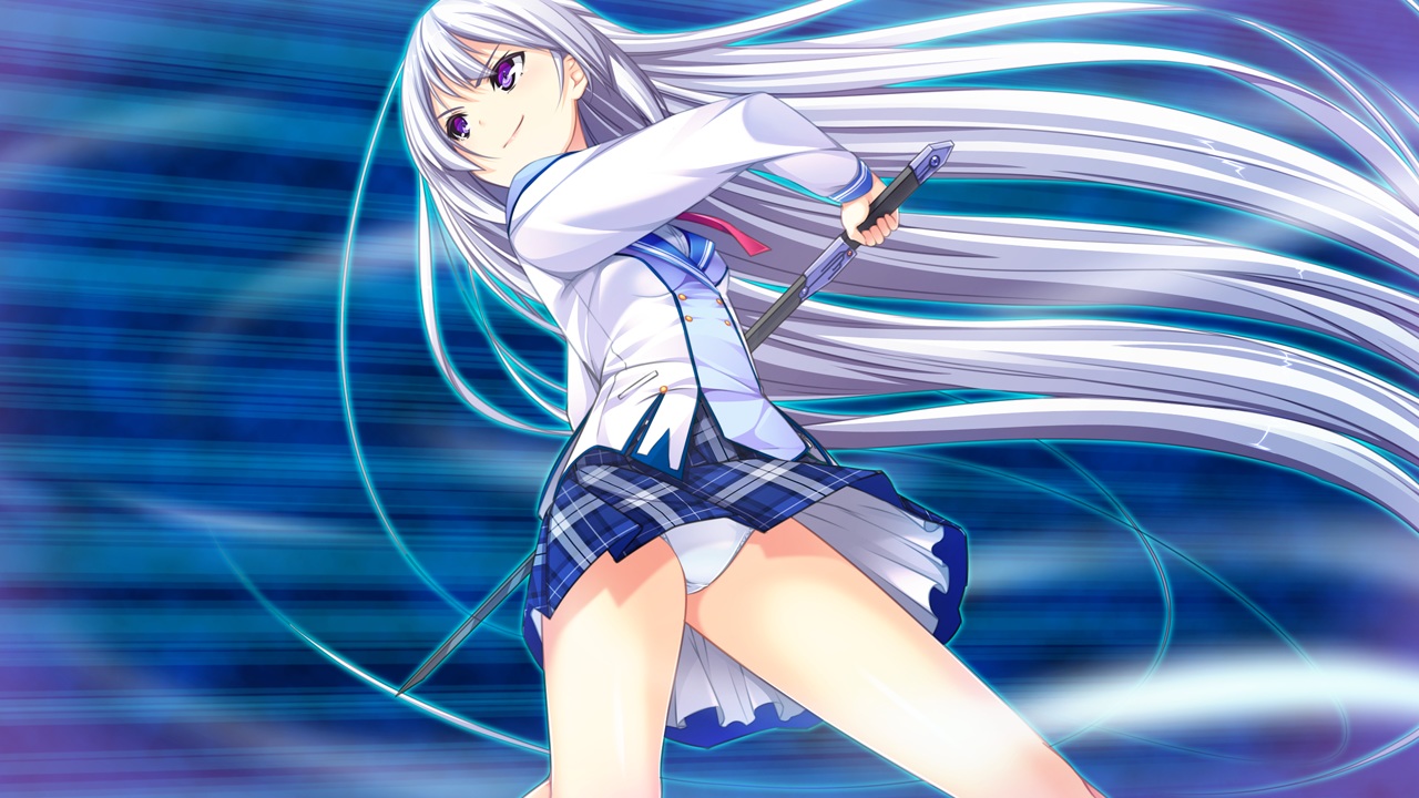 game_cg, giga, harvest_overray, nironiro, panties, skirt, underwear, weapon, yatsurugi_komachi