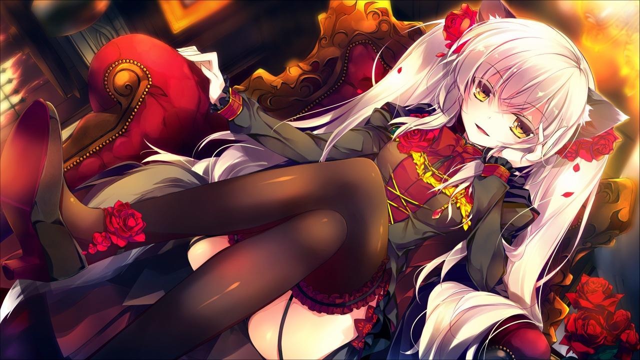 animal_ears, catgirl, game_cg, kitten_philia, minazuki_haruka, ruka_(kitten_philia), tail