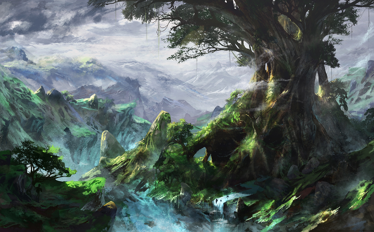 baraba_baba, clouds, landscape, original, scenic, sky, tree, water