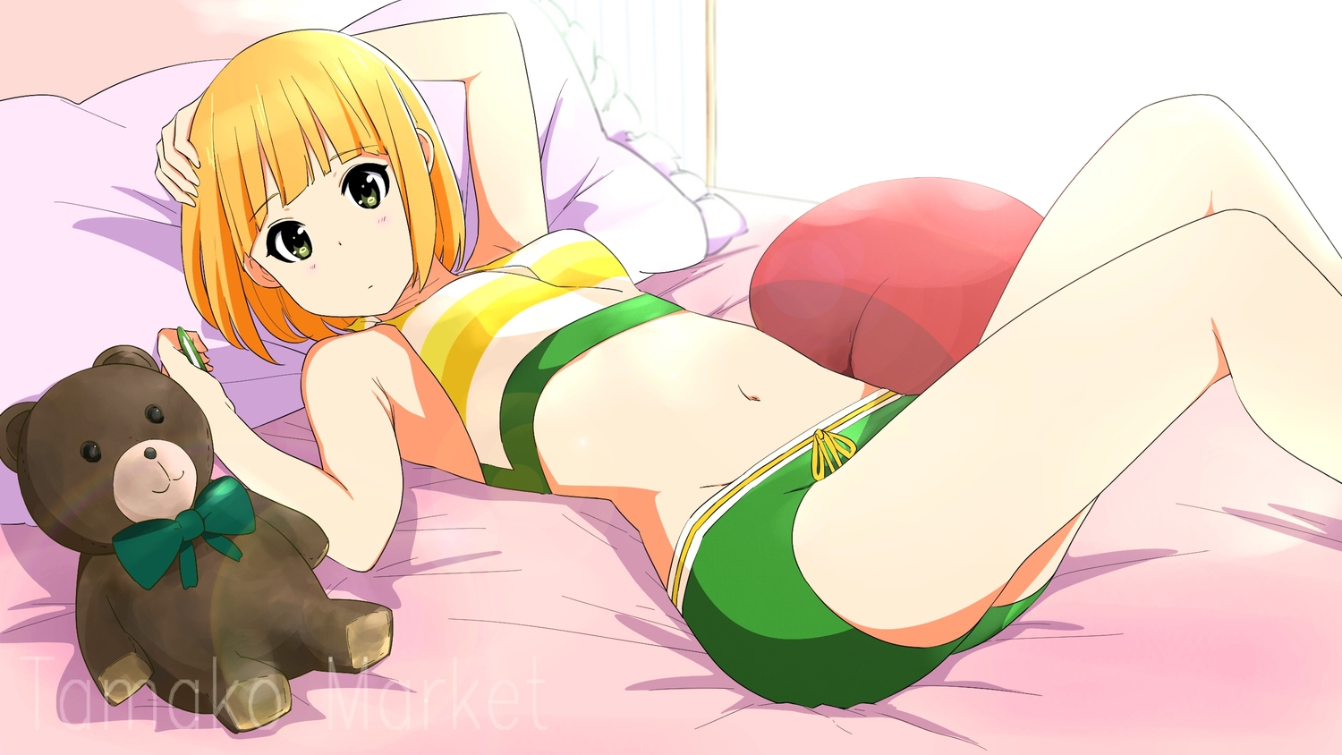 bikini, swimsuit, tamako_market, tokiwa_midori, tonotyama