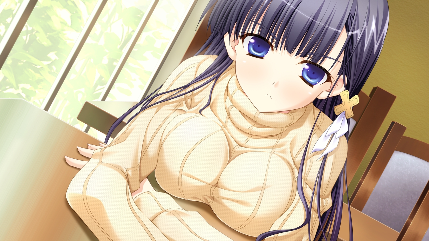 black_hair, blue_eyes, dp_minase, game_cg, kirisima_saki, konata_yori_kanata_made_2, long_hair