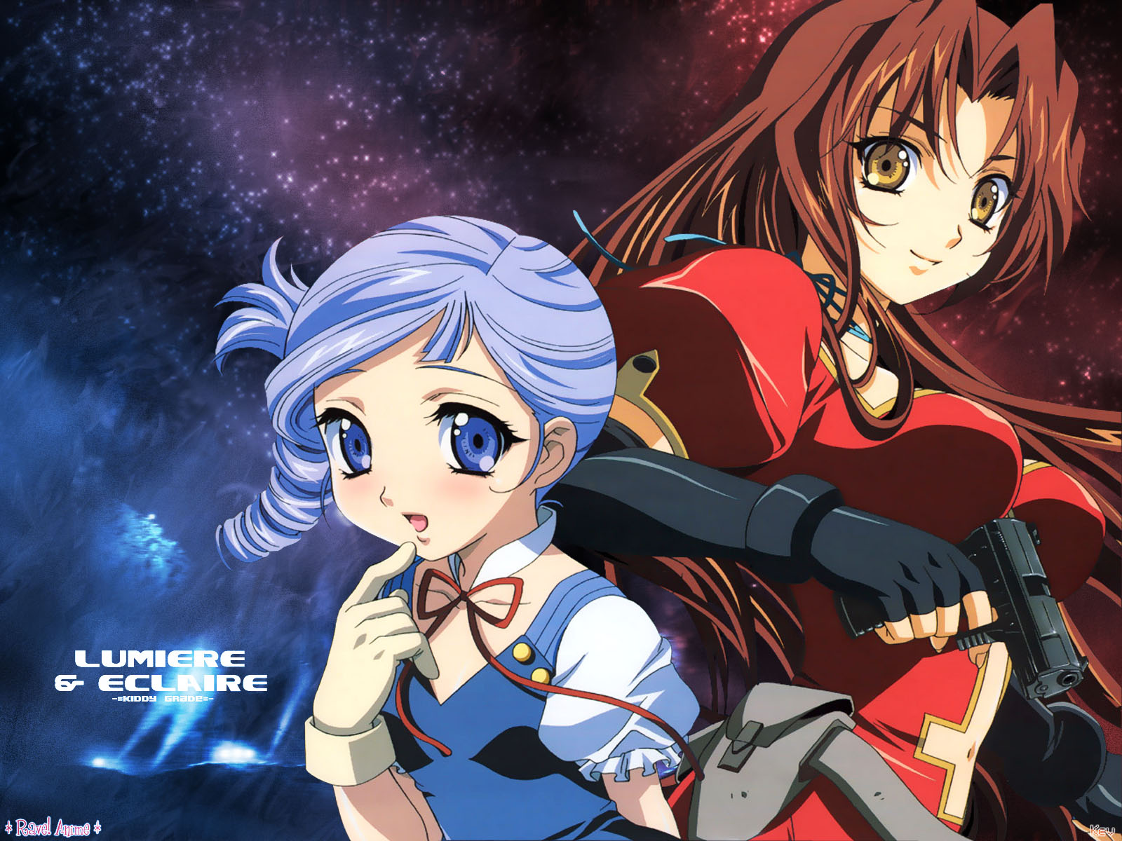 eclair, kadonosono_megumi, kiddy_grade, lumiere