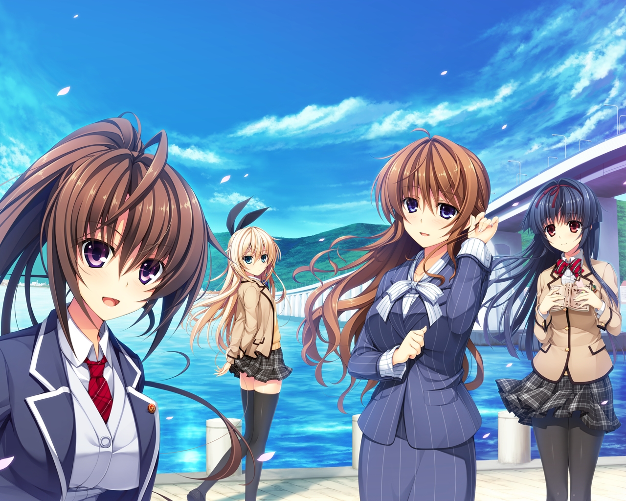 asami_asami, ashiya_suzuka, group, hayase_chitose, hibiki_works, himekawa_honami, kurashiki_azusa, long_hair